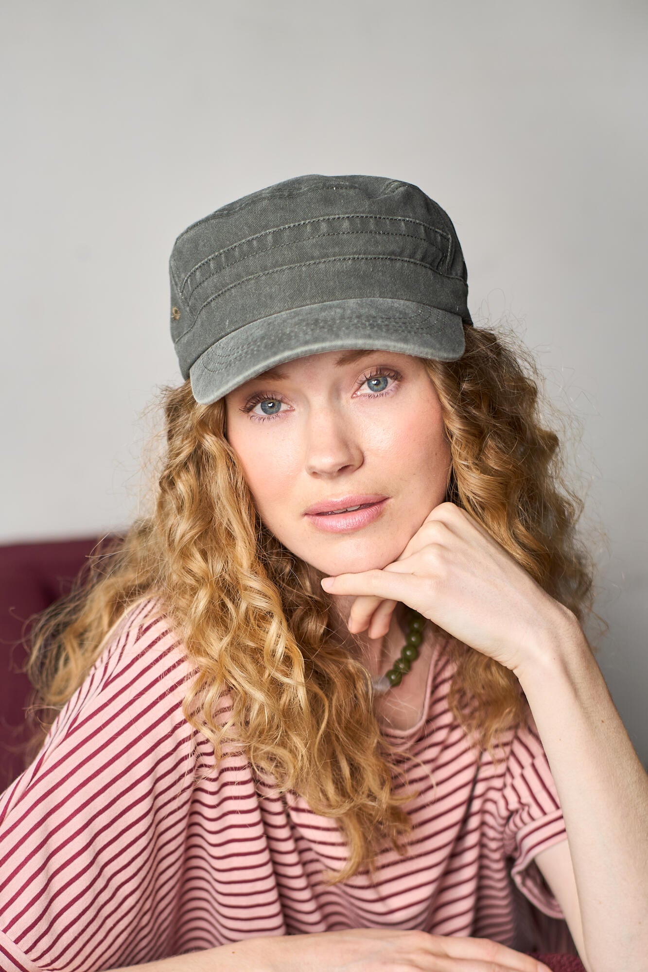 Glenna kasket - Army